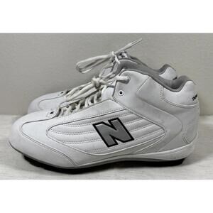 New Balance MB700MW Men’s Golf Shoes White Size 11 2E Wide Spikes